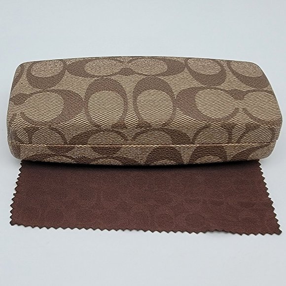 Coach Rosa 583 Tortoise Changeable Temple Icon Eyeglasses Frame w Case 52-17-135 - Picture 16 of 16